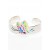 Hot Ed Hardy Printed Color Butterfly Bracelet