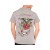 Hot Ed Hardy Eagle, Rose And Anchor Specialty Polo - Grey