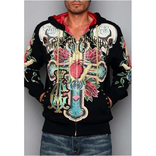 Hot Christan Audigier Hoodies 92,Ed Hardy Hoodies outlet for sale