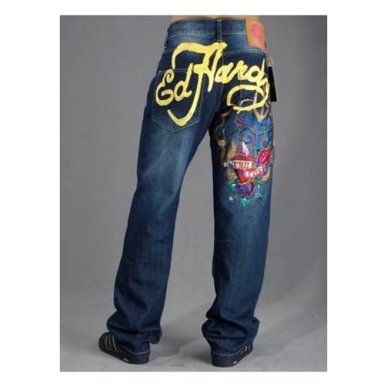 Hot Ed hardy Men Jeans,Ed Hardy Jeans free delivery