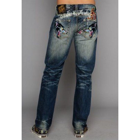 Hot Christan Audigier Men jeans,Largest Fashion Store Ed Hardy Jeans