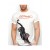 Hot Ed Hardy Charging Panther Basic Tee - Off White