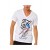 Hot Ed Hardy Surf Or Die Specialty V-Neck Tee - White