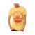 Hot Ed Hardy Woman And Panther Basic Tee - Yellow