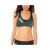 Hot Ed Hardy Cat Eyes And Roses Racerback Sports Bra - Teal