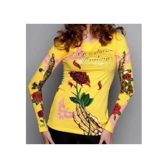 Hot Christan Audigier Long Sleeve 72,official Womens Long Sleeve authorized store