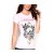 Hot Ed Hardy Skull Hearts And Cards Basic Tee Pink