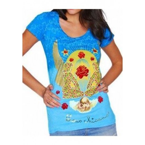 Hot 2010 New Paco Chicano Women Tee,Ed Hardy T Shirts Discount Sale
