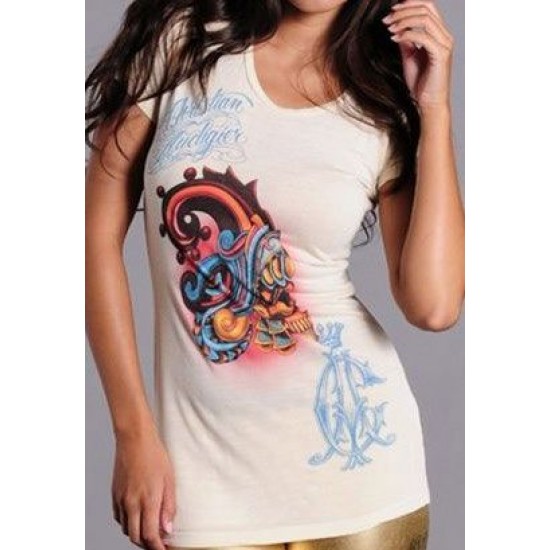Hot Christan Audigier CA Women Tees,Ed Hardy T Shirts outlet online official