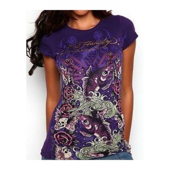 Hot 2010 New Ed Hardy women tee(120),incredible prices Ed Hardy T Shirts