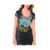 Hot Ed Hardy Skull And Roses Specialty Scoop Neck Tunic